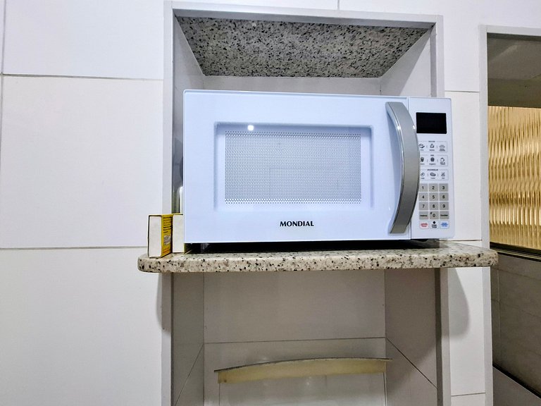 Copacabana: Conforto, Praia e Tranquilidade para 5