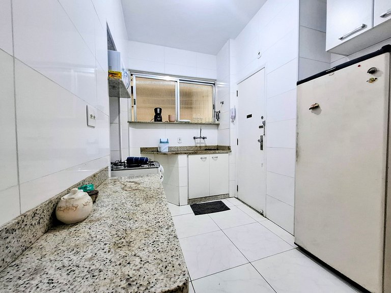 Copacabana: Conforto, Praia e Tranquilidade para 5