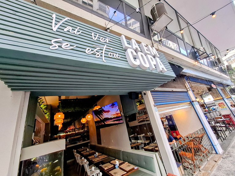 Copacabana: Conforto, Praia e Tranquilidade para 5