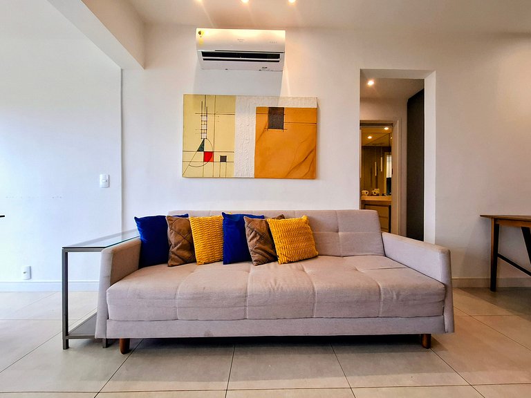 Barra Max - Garagem, Praia e Conforto - 5 hospedes