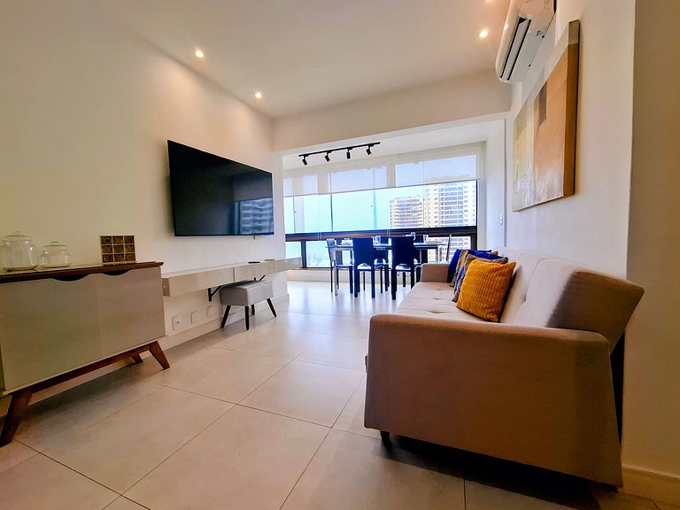 Barra Max - Garagem, Praia e Conforto - 5 hospedes