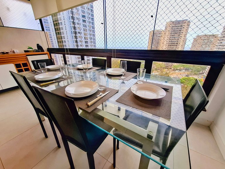 Barra Max - Garagem, Praia e Conforto - 5 hospedes