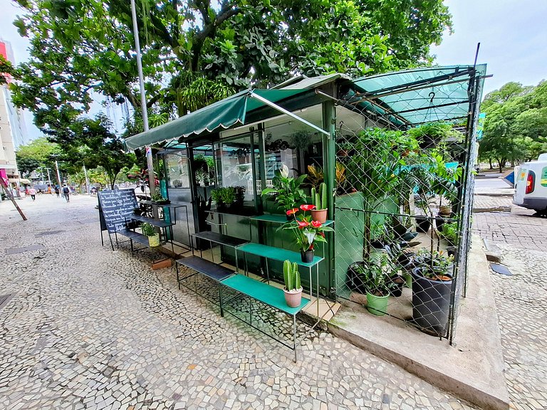 Botafogo Beach - 4 guests, beach and recreation.