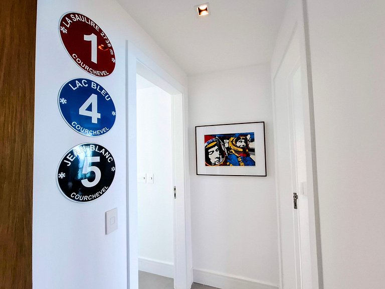 São Conrado - Playa y tranquilidad, 4 huéspedes.