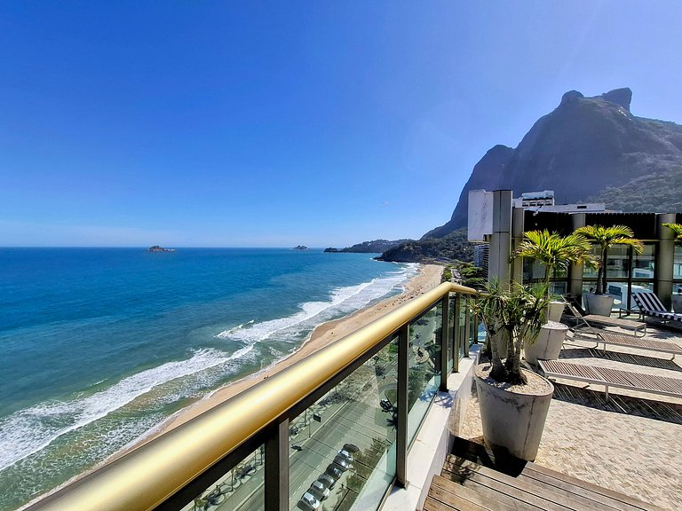 São Conrado - Beach and tranquility, 4 guests.