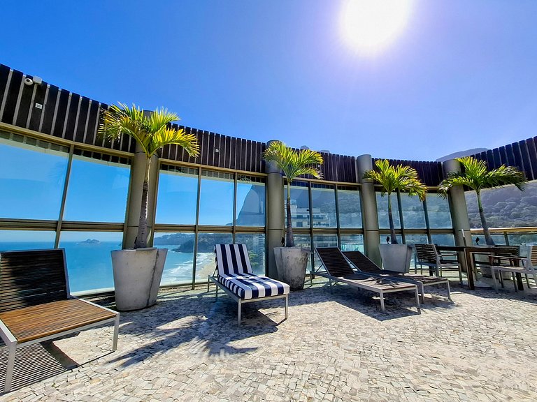 São Conrado - Beach and tranquility, 4 guests.