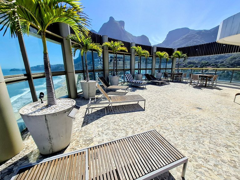 São Conrado - Praia e tranquilidade, 4 hospedes.