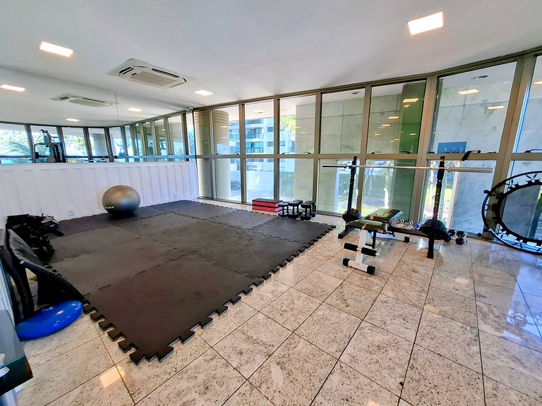 São Conrado - Playa y tranquilidad, 4 huéspedes.