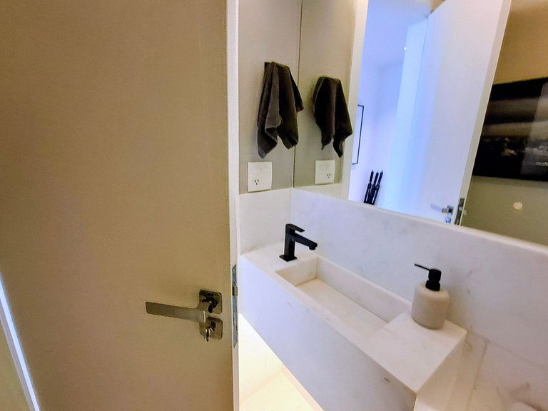 São Conrado - Playa y tranquilidad, 4 huéspedes.