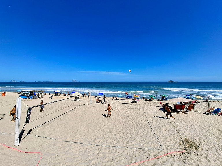 São Conrado - Praia e tranquilidade, 4 hospedes.