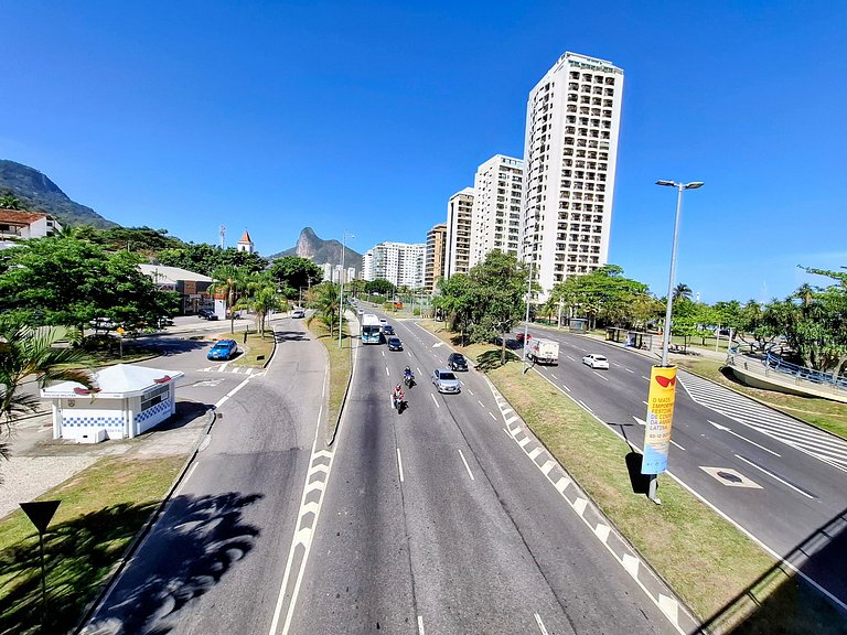 São Conrado - Praia e tranquilidade, 4 hospedes.