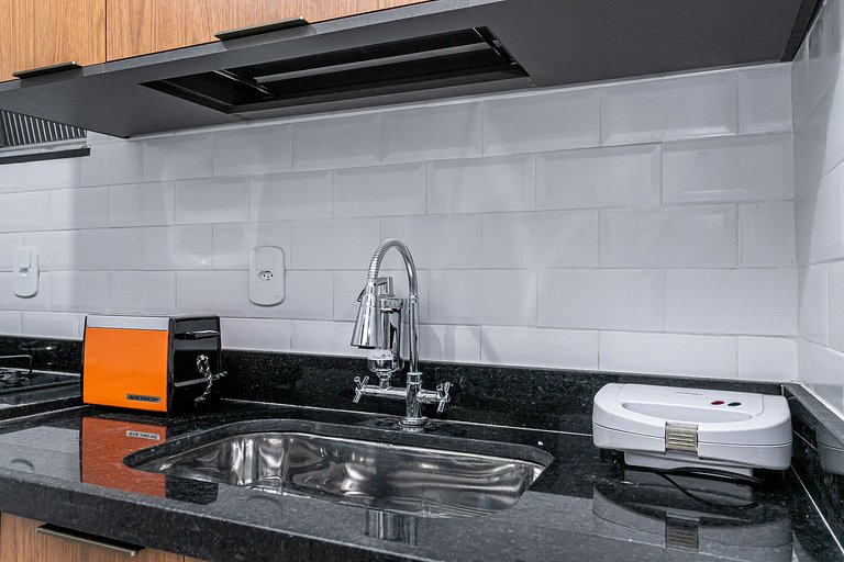 Copacabana: Playa, Comodo y Práctico | 3 Huéspedes