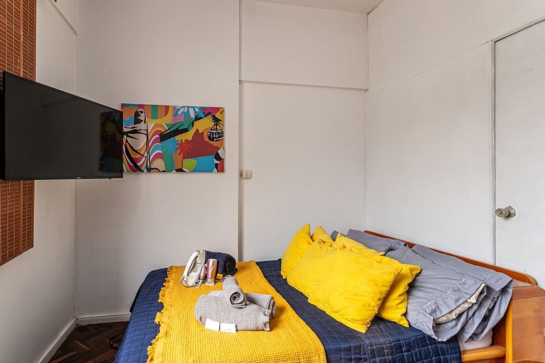 Copacabana: Beach, Cozy and Practical | 3 Guests