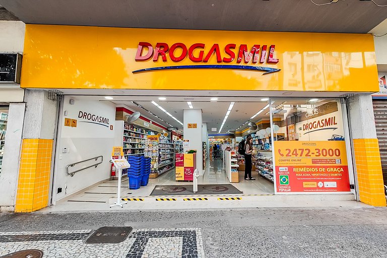 Copacabana: Praia, Chamego e Prático | 4 Hóspedes