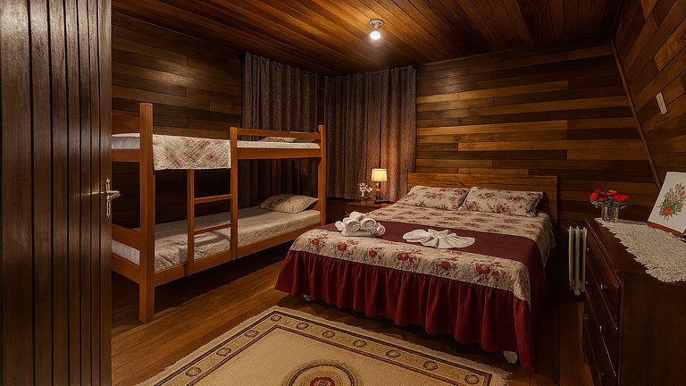 Chalé das Neves: Comfort and nature - 4 Guests