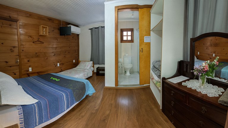 Gramado: Comfort and nature - 3 guests