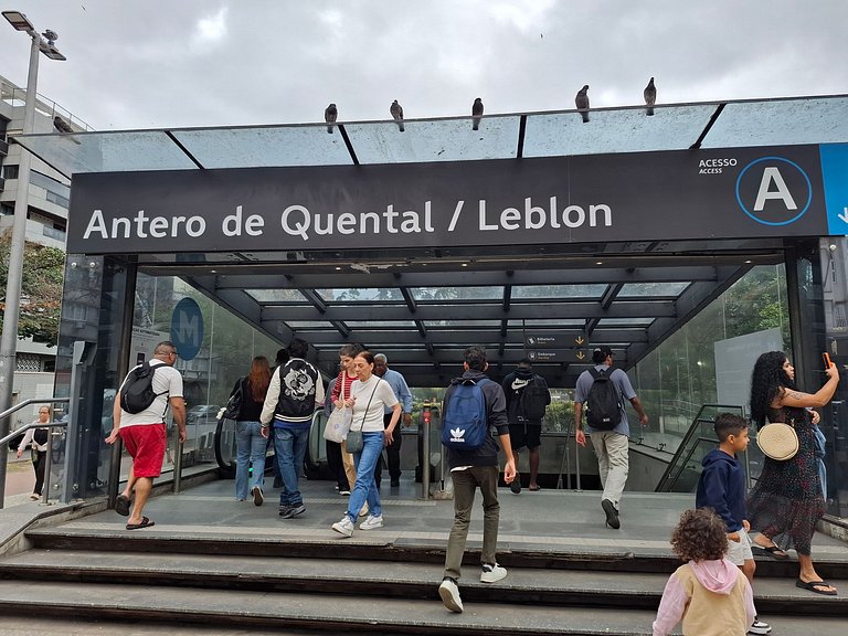 Leblon: Lujo para 4, Piscina & Estacionamiento