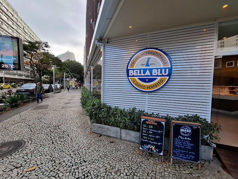 Leblon: Garagem e piscina, ao lado do shopping!