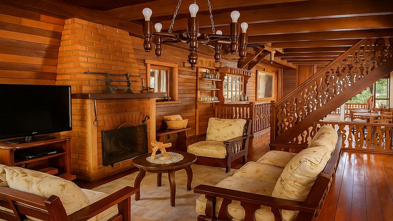 Gramado: Comfort and nature - 6 guests