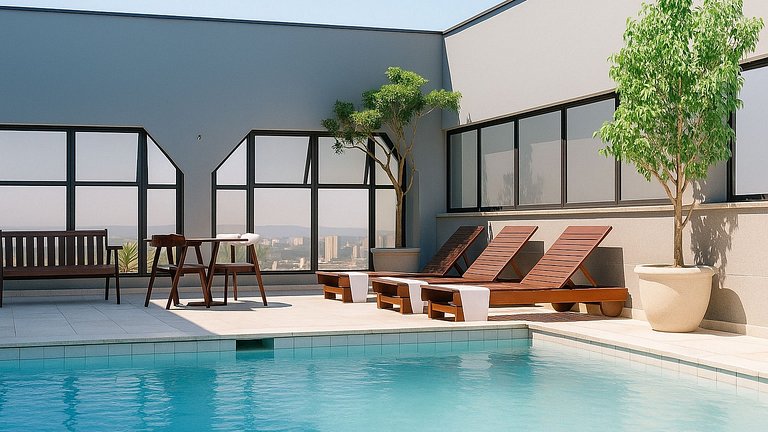 Campinas – Comfort and Convenience: 2 Guests