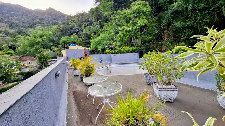 Cosme Velho: Lujo con Piscina para 8 Personas