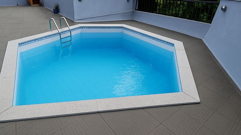 Cosme Velho: Lujo con Piscina para 8 Personas