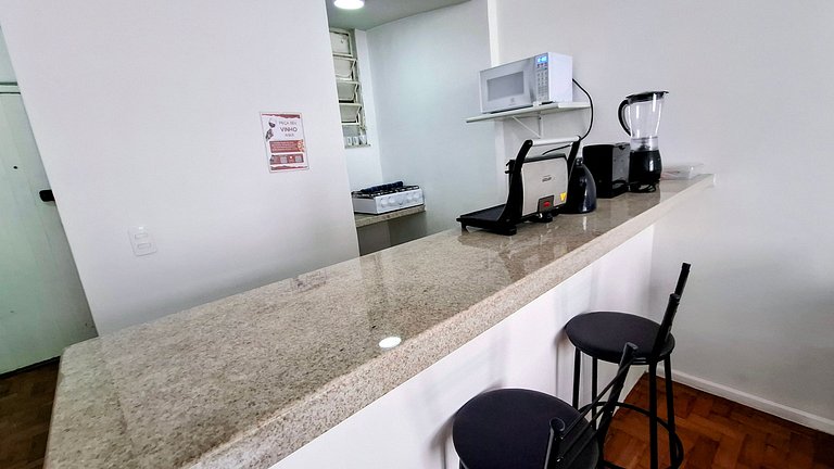 Sunrise Flamengo - 3 Hóspedes, Metrô e Privativo!