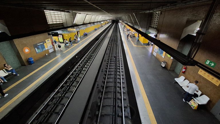 Sunrise Flamengo - 3 Hóspedes, Metrô e Privativo!