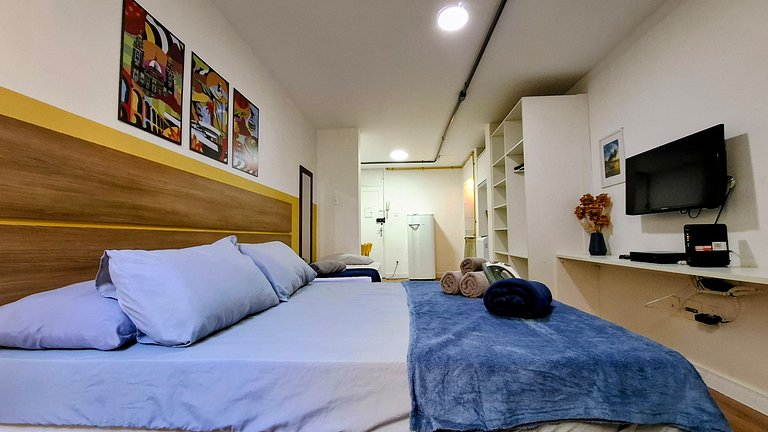 Copacabana: Pet-Friendly, Playa, 3 huéspedes