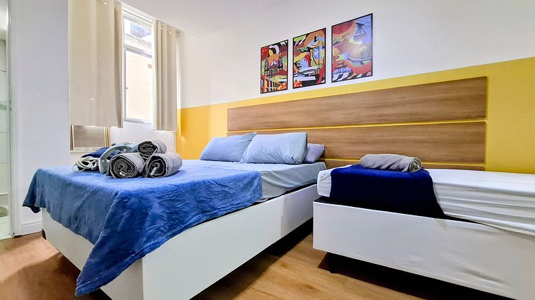 Copacabana: Pet-Friendly, Praia, 3 hóspedes