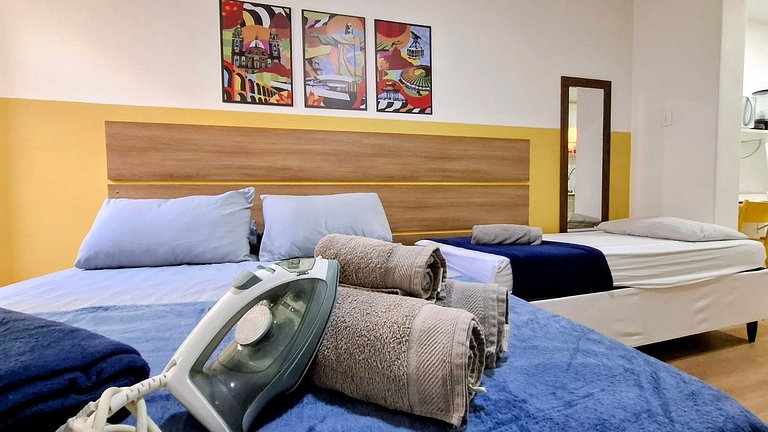 Copacabana: Pet-Friendly, Playa, 3 huéspedes