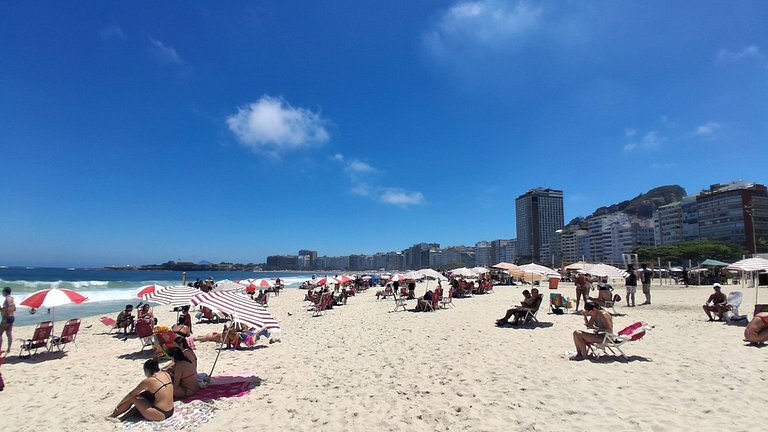 Apt de Luxo em Copacabana - Aconchego & Praia