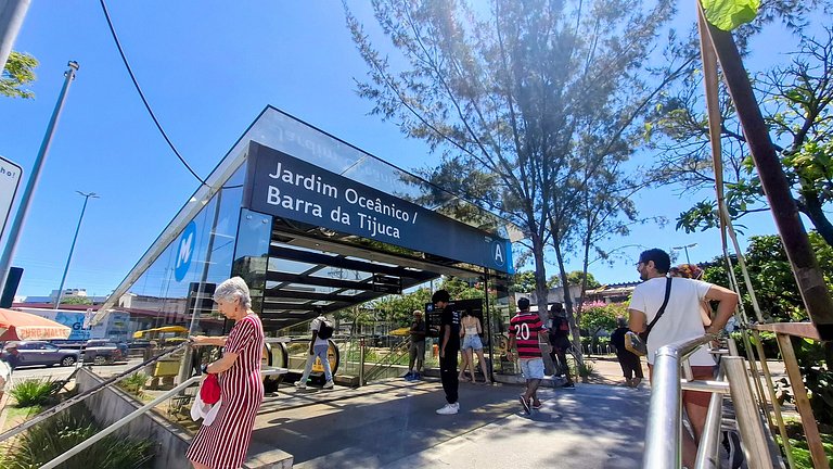 Barra da Tijuca: Sofisticado y Amplio para 6