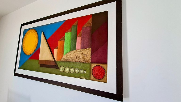 Barra da Tijuca: Sofisticado y Amplio para 6