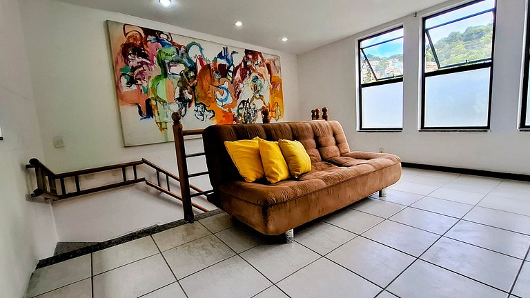 Cosme Velho: Lujo con Piscina para 8 Personas