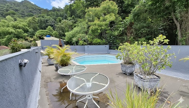 Cosme Velho: Lujo con Piscina para 8 Personas