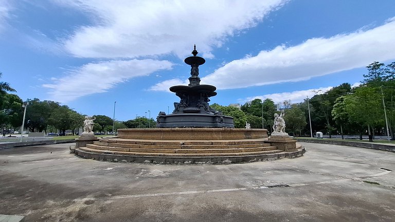 Lapa: Perto da Escadaria Selarón para 4