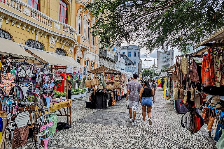 Lapa: Perto da Escadaria Selarón, 4 hóspedes