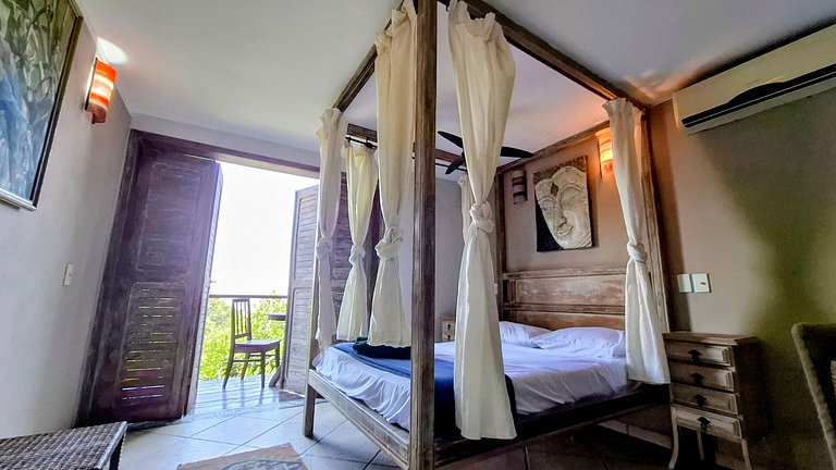 Mirante da Gávea: Bosque, Piscina y Vista para 4