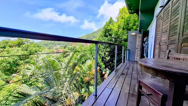 Mirante da Gávea: Floresta e piscina, 2 pessoas