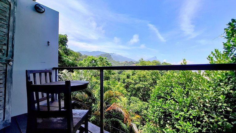 Mirante da Gávea: Bosque, Piscina y Vista para 4