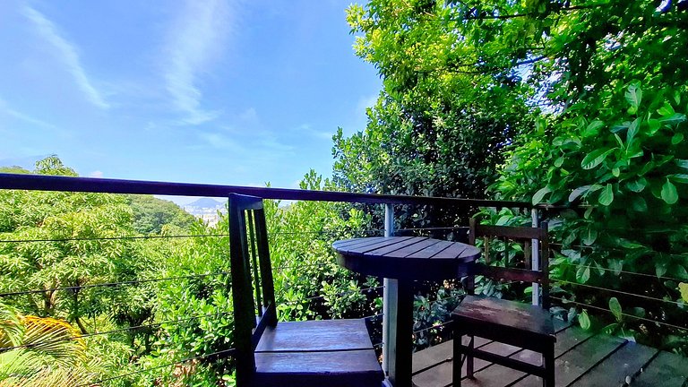 Mirante da Gávea: Floresta e piscina, 2 pessoas