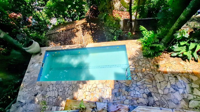 Mirante da Gávea: Floresta e piscina, 2 pessoas