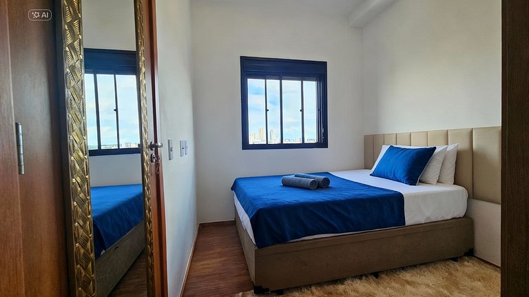 Vila da Saúde: Piscina, Varanda e Conforto para 4