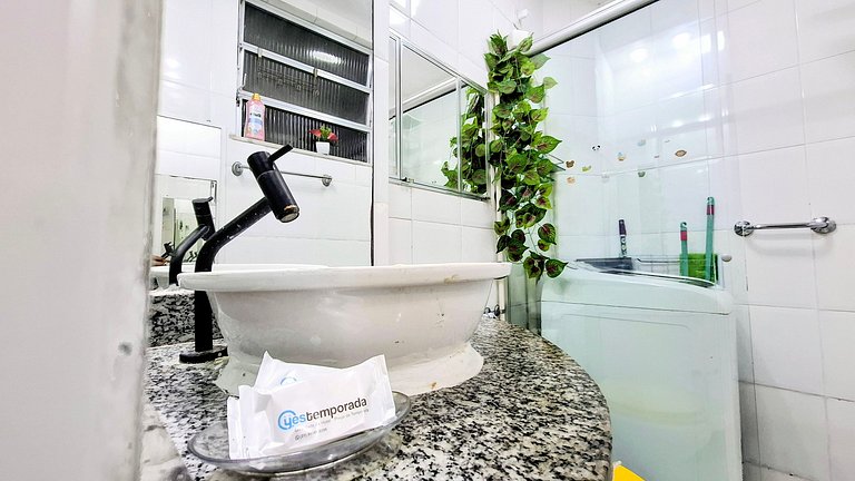 Copacabana: Conforto, Praia – 5 hóspedes