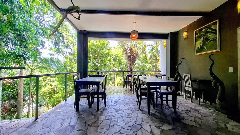 Mirante da Gávea: Floresta, Piscina e Vista para 4