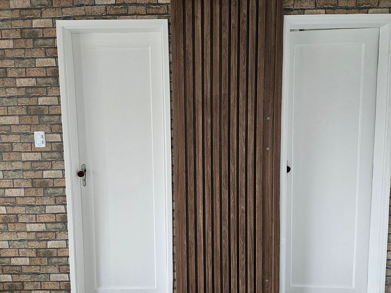 São Vicente: Conforto e Praticidade, 4 Hóspedes.