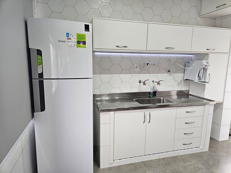 São Vicente: Conforto e Praticidade, 4 Hóspedes.