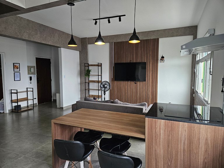 São Vicente: Confort y Practicidad, 4 Huéspedes.