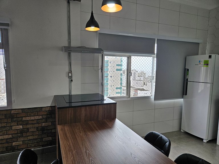 São Vicente: Conforto e Praticidade, 4 Hóspedes.